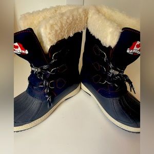 Pajar fleece lined boots Girls 4